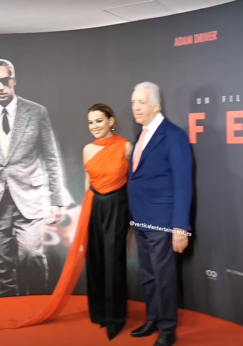 Romina Gingașu și Piero Ferrari, prima apariție oficială împreună, în România. Miliardarul s-a asortat cu soția româncă