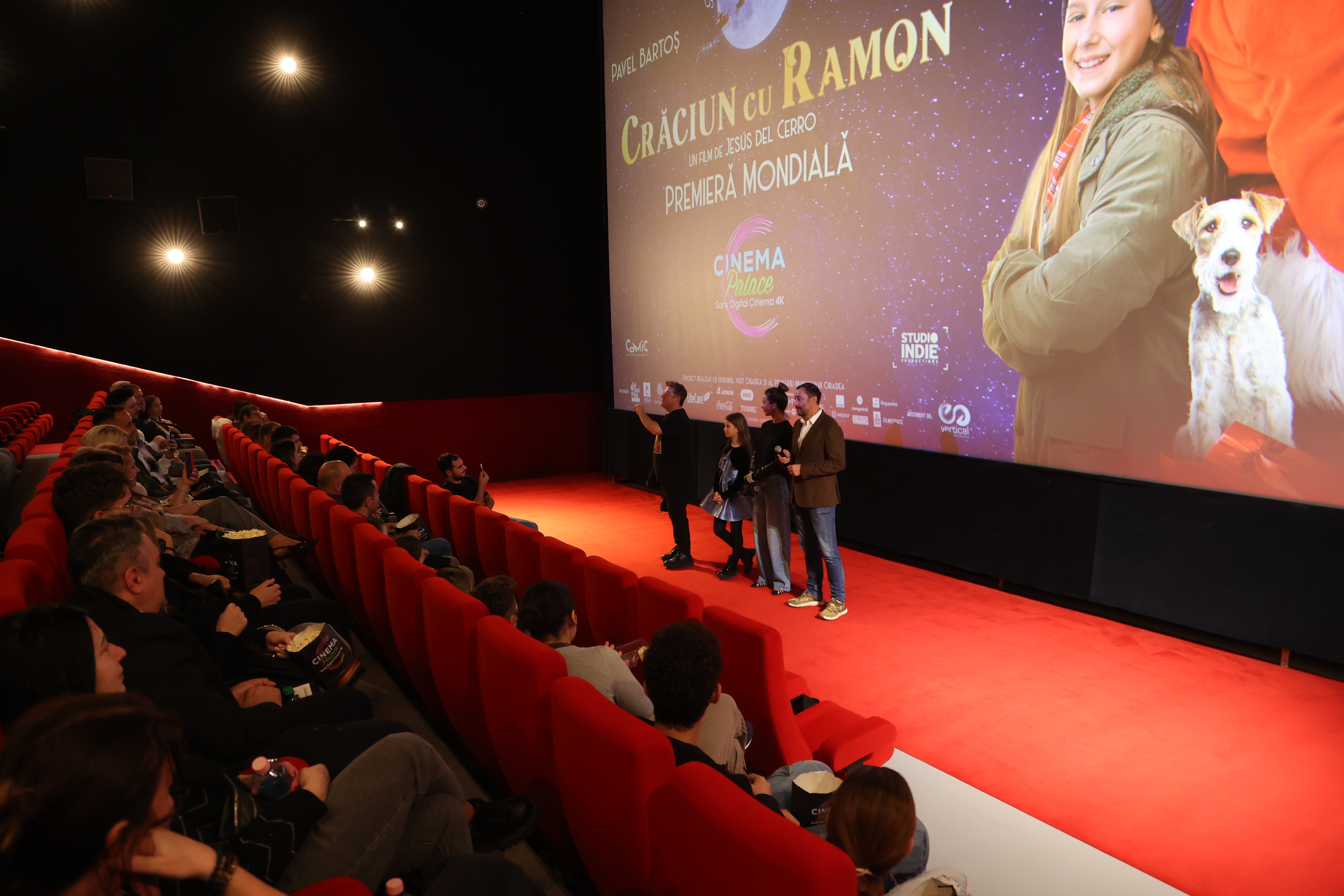 Câți români s-au uitat la proiecțiile speciale din Oradea ale filmului „Crăciun cu Ramon”. Succes uriaș pentru Pavel Bartoș în doar trei zile