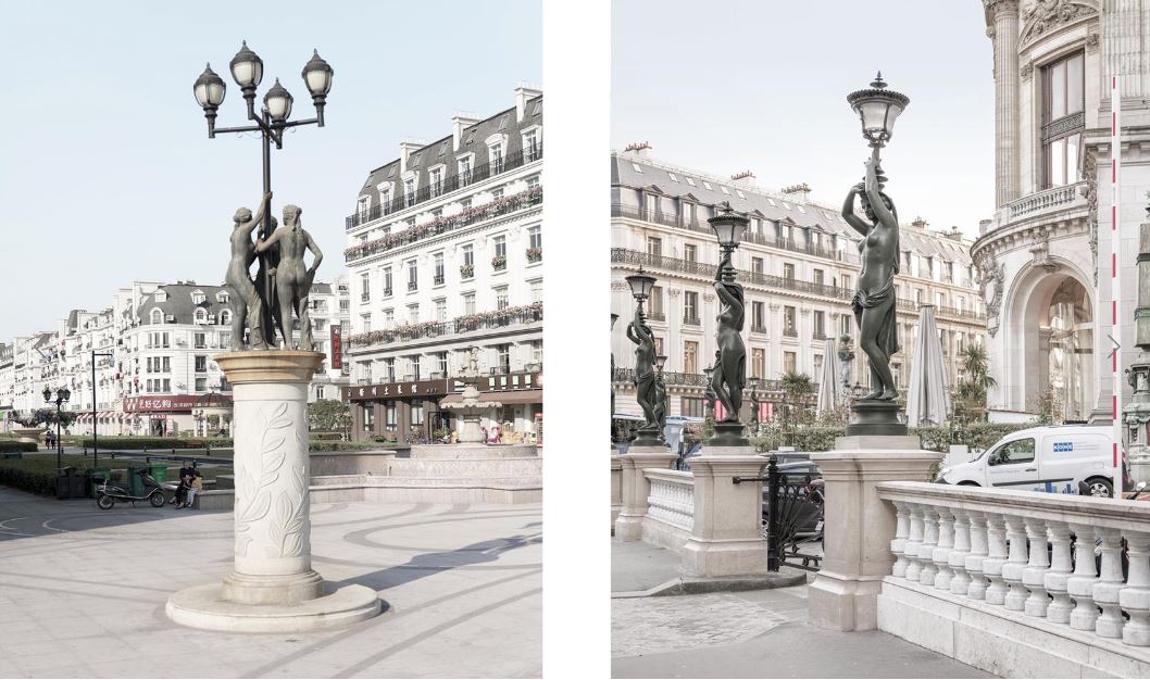 GALERIE FOTO| Franța sau China? Falsul Paris dintr-o suburbie a orașului Hangzhou