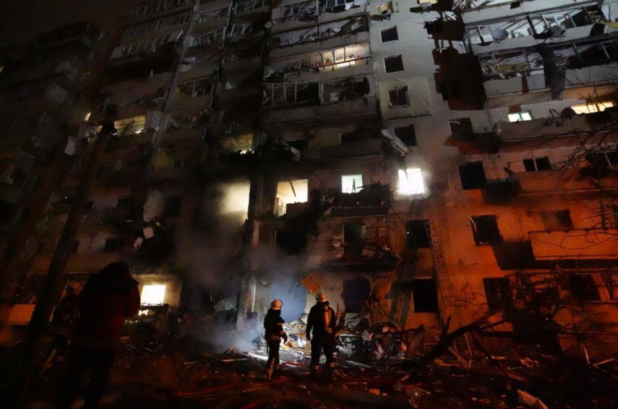 Explozii puternice în Kiev. Trupele ruse de îndreaptă spre capitala Ucrainei