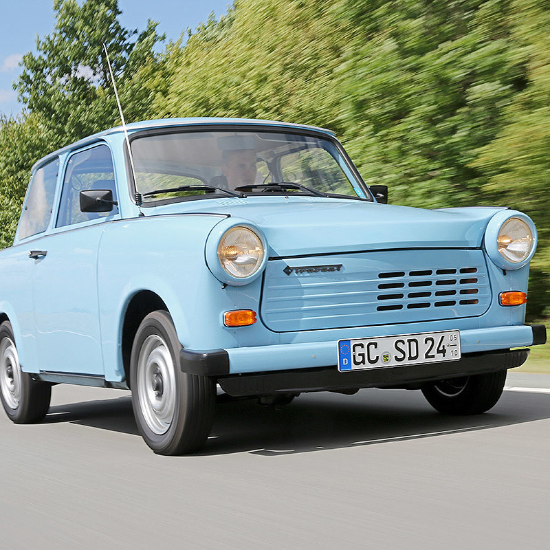A Trabant 1.1 Volkswagen Polo-motorral akár 125-tel is képes száguldani