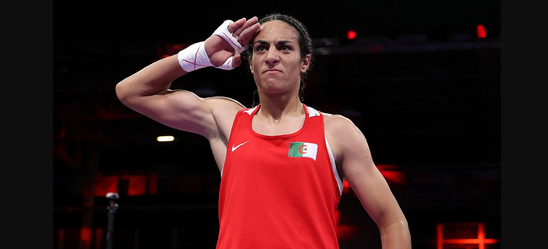 Imane Khelif: Algerian boxer declares she's a woman ahead of Olympic semi-final