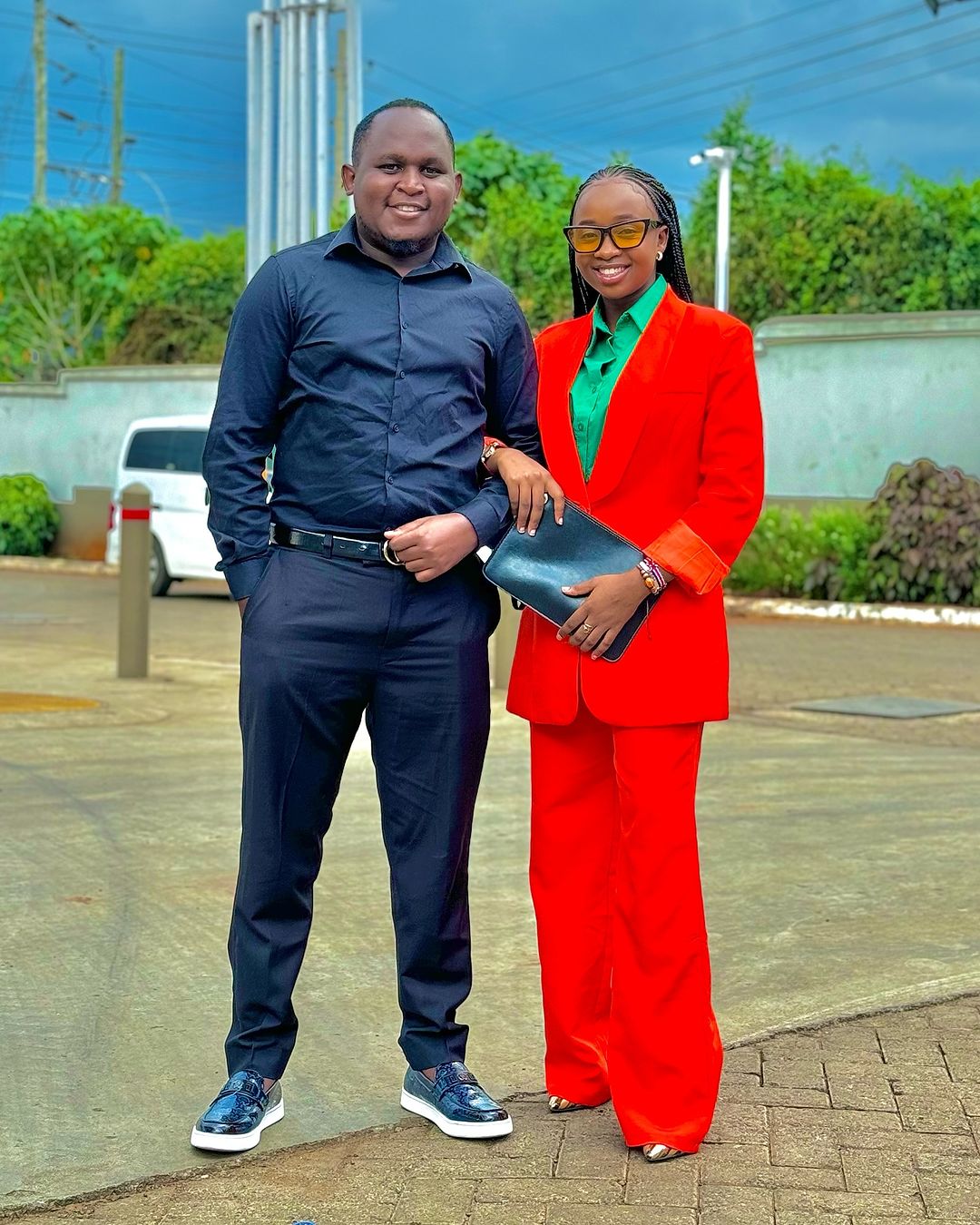Youtuber Commentator 254 and wife Maureen Ngigi