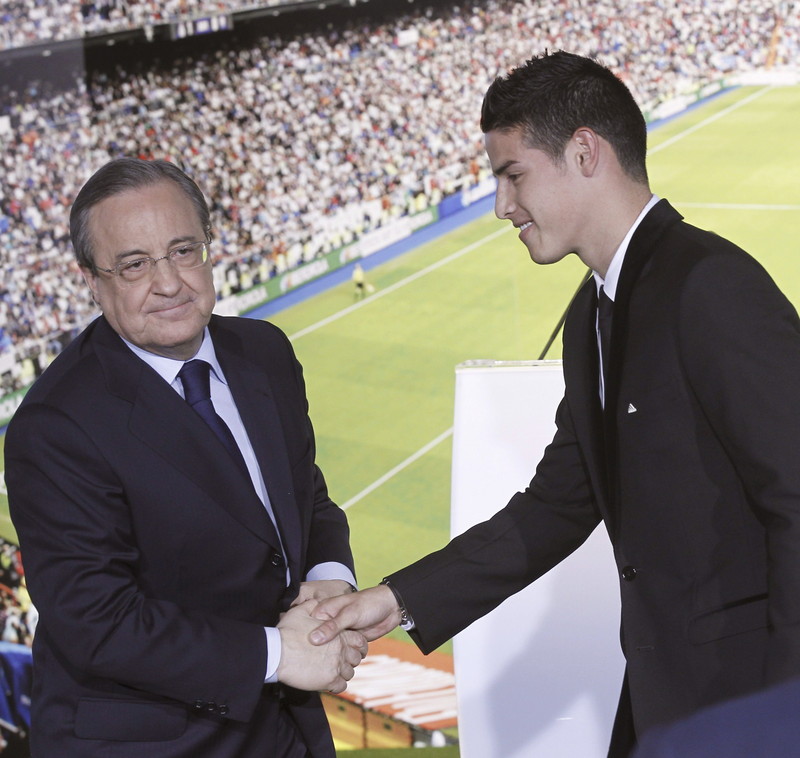 FOTO&VIDEO / James Rodriguez a fost prezentat de Real Madrid