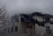 VIDEO | Incendiu la un cămin de bătrâni din Ucraina. Cel puțin 15 oameni și-au pierdut viața, iar alți 5 sunt răniți