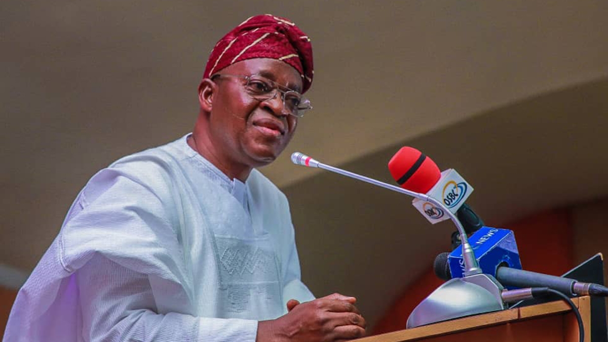 Minister of Marine and Blue Economy, Adegboyega Oyetola said the development was a strong affirmation of the progress made in strengthening Nigeria's maritime security