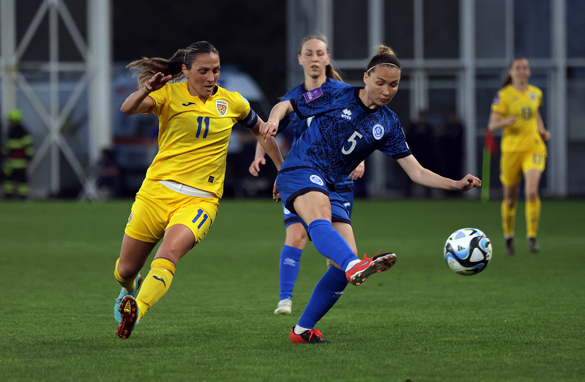 Au trecut de kazahe. Naționala feminină de fotbal a României, a doua victorie în preliminariile Euro 2025