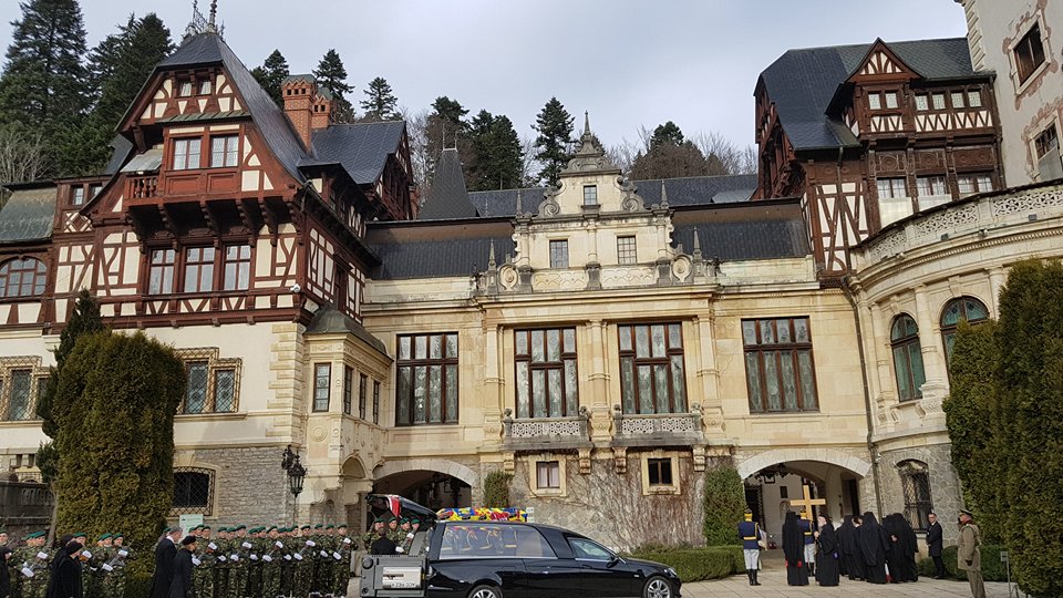 VIDEO/ Regele Mihai a ajuns pentru ultima oară la Castelul Peleș