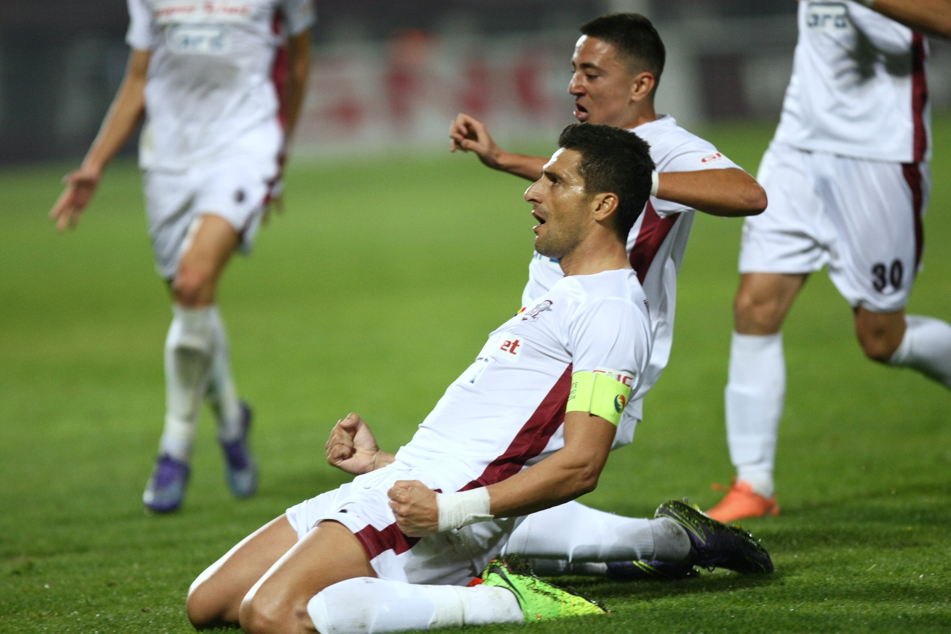 Academia Rapid - CSA Steaua 1-1, în Liga a 4-a. A fost spectacol total în tribune | GALERIE FOTO
