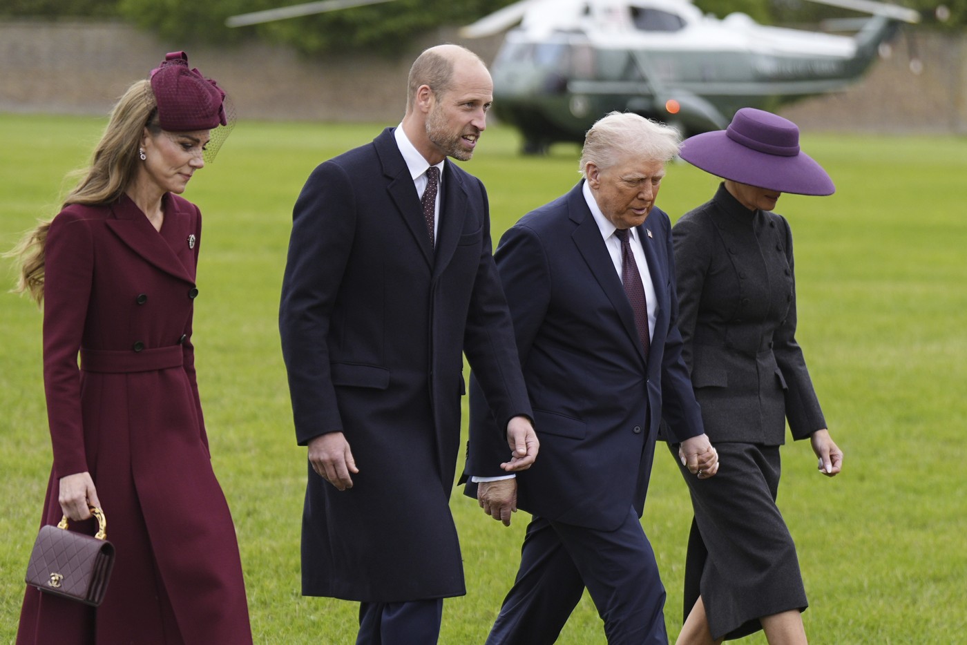 Gafa pe care Donald Trump a făcut-o la întâlnirea cu Kate Middleton. Moment stânjenitor pentru soția sa, Melania