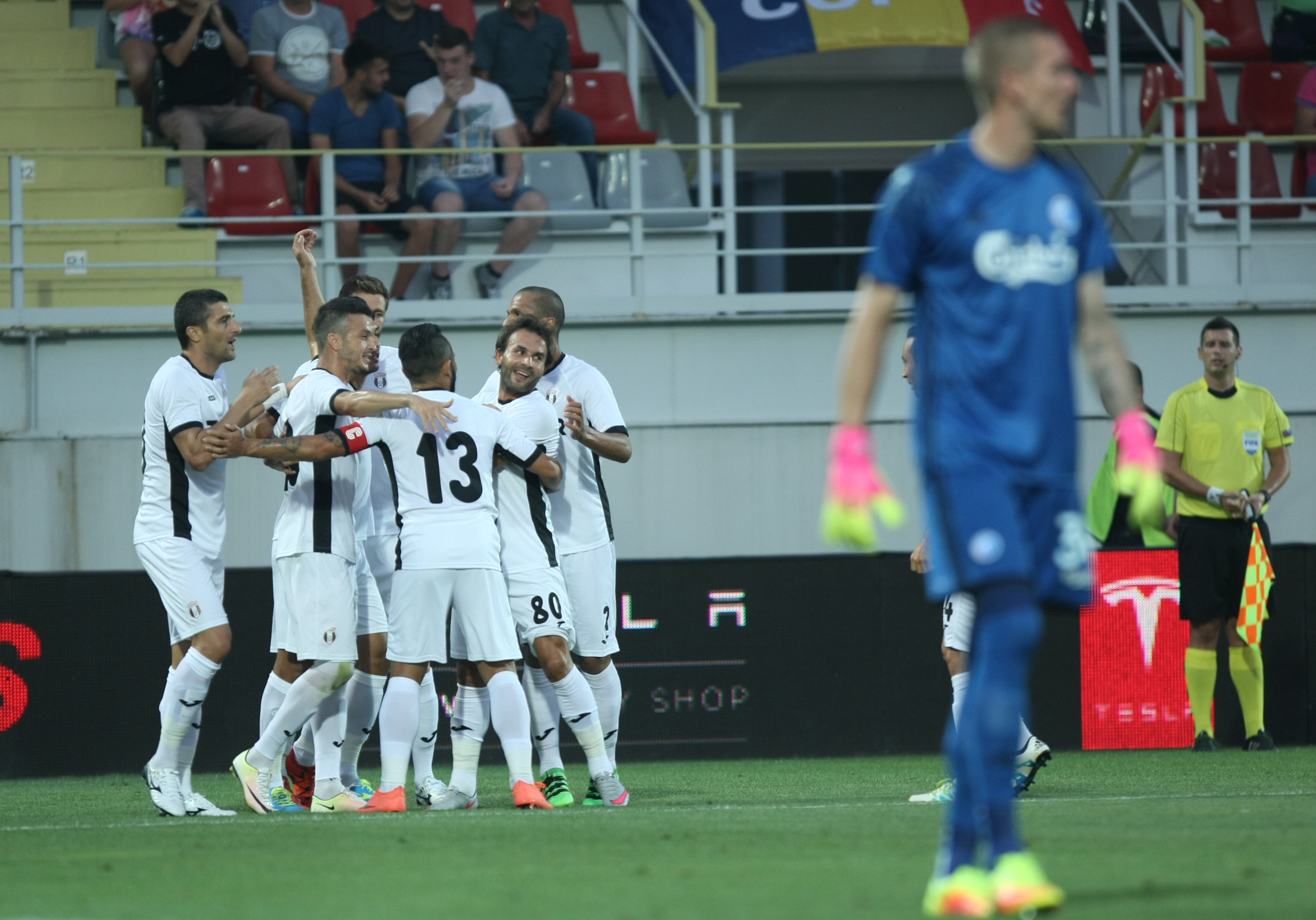 Liga Campionilor, turul III preliminar. Astra - Copenhaga 1-1. Astrele din nord! Teixeira a deschis scorul și atât! UEFA îi permitea să stea pe bancă, Șumi n-a vrut să riște! / FOTO