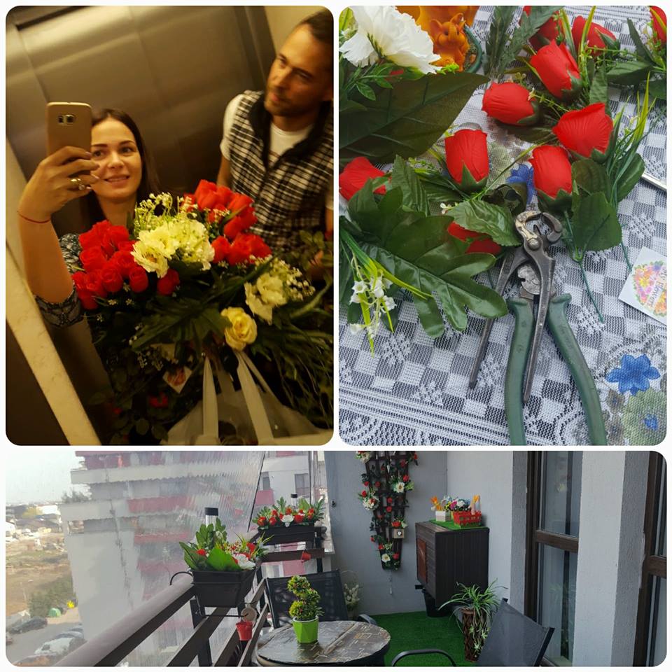 Deea și Dinu Maxer și-au făcut terasă nouă. Ce a ieșit din mâinile lor | FOTO