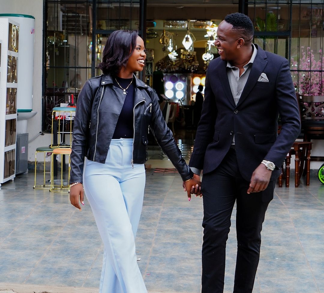 Comedian YY and Marya Okoth