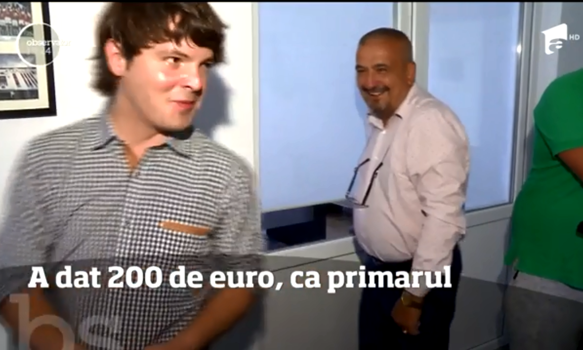 Un primar din Giurgiu a mituit un jurnalist de la Observator. Ce s-a întâmplat cu cei 200 de euro