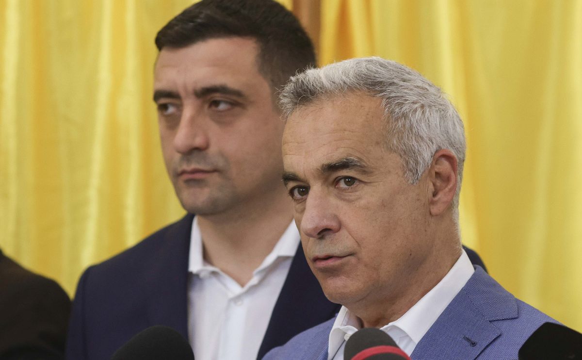 George Simion: „Am votat cu Călin Georgescu”. Candidatul AUR s-a dus la secția de vot alături de fostul candidat la alegerile prezidențiale