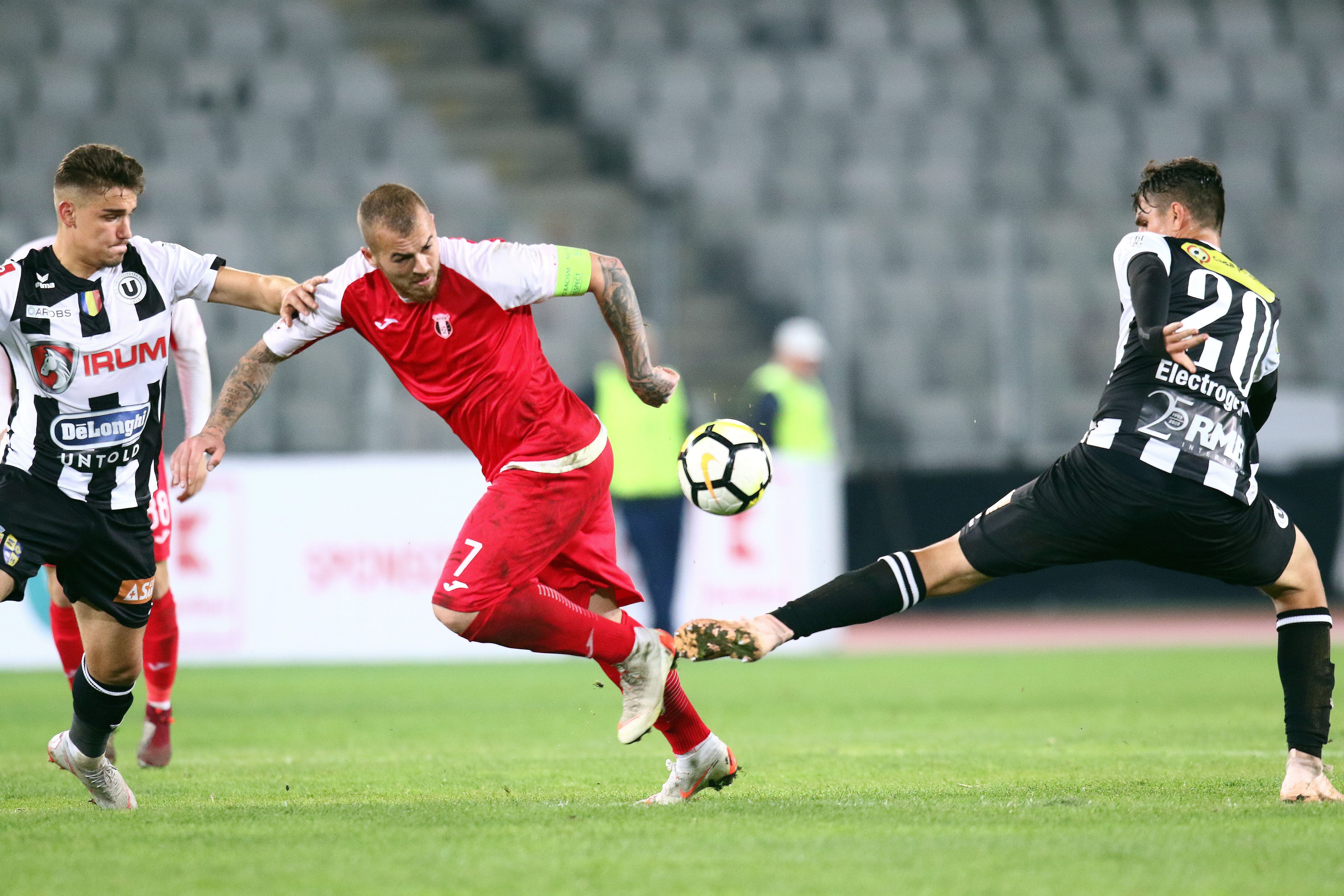 Prima reacție a fotbalistului Valentin Gheorghe, după prostia făcută în finalul meciului U Cluj - Astra Giurgiu: "Nu mi-am dat seama că sunt în ofsaid"