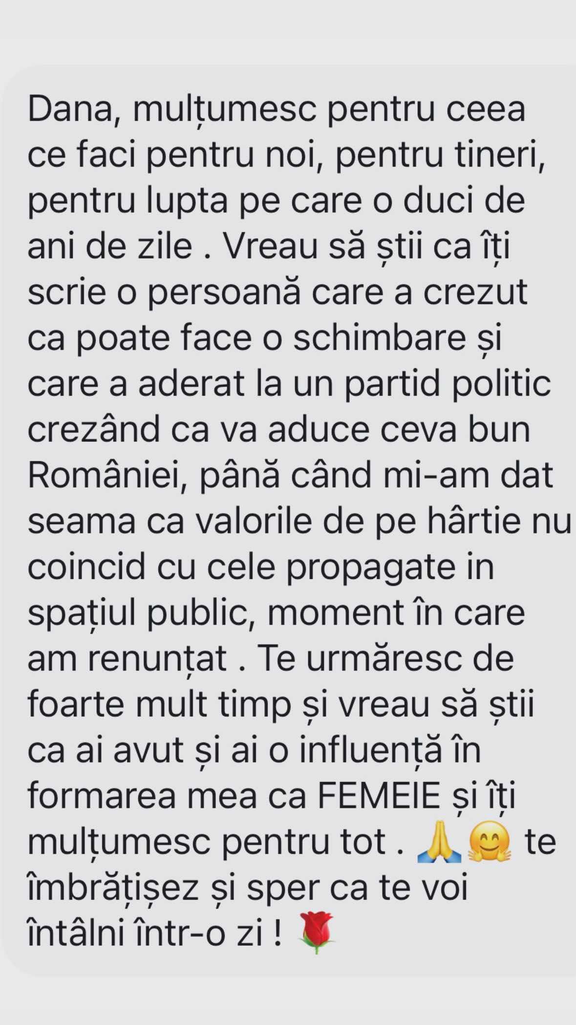 Cele patru cuvinte prin care Dana Budeanu a recunoscut pe cine a votat: „Pă fin”