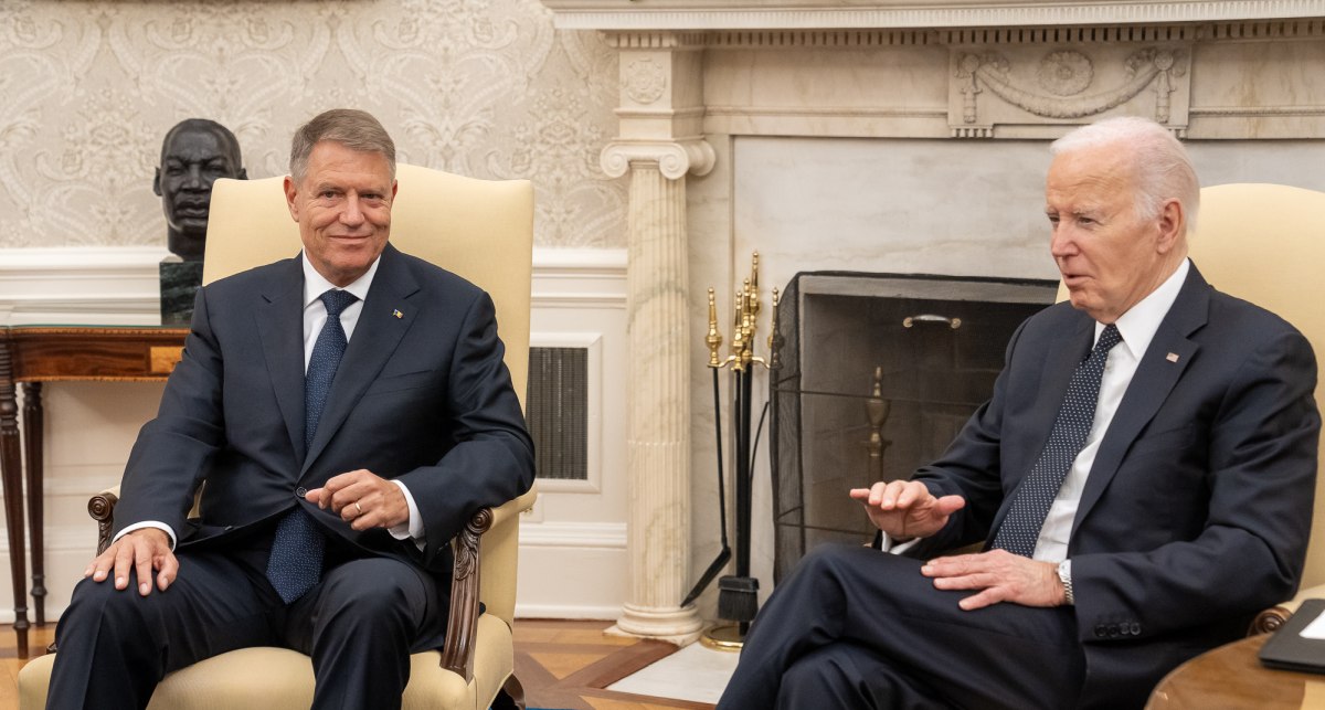 Klaus Iohannis, după întâlnirea cu Joe Biden, despre susținerea SUA pentru șefia NATO: Am decis să continuăm dialogul