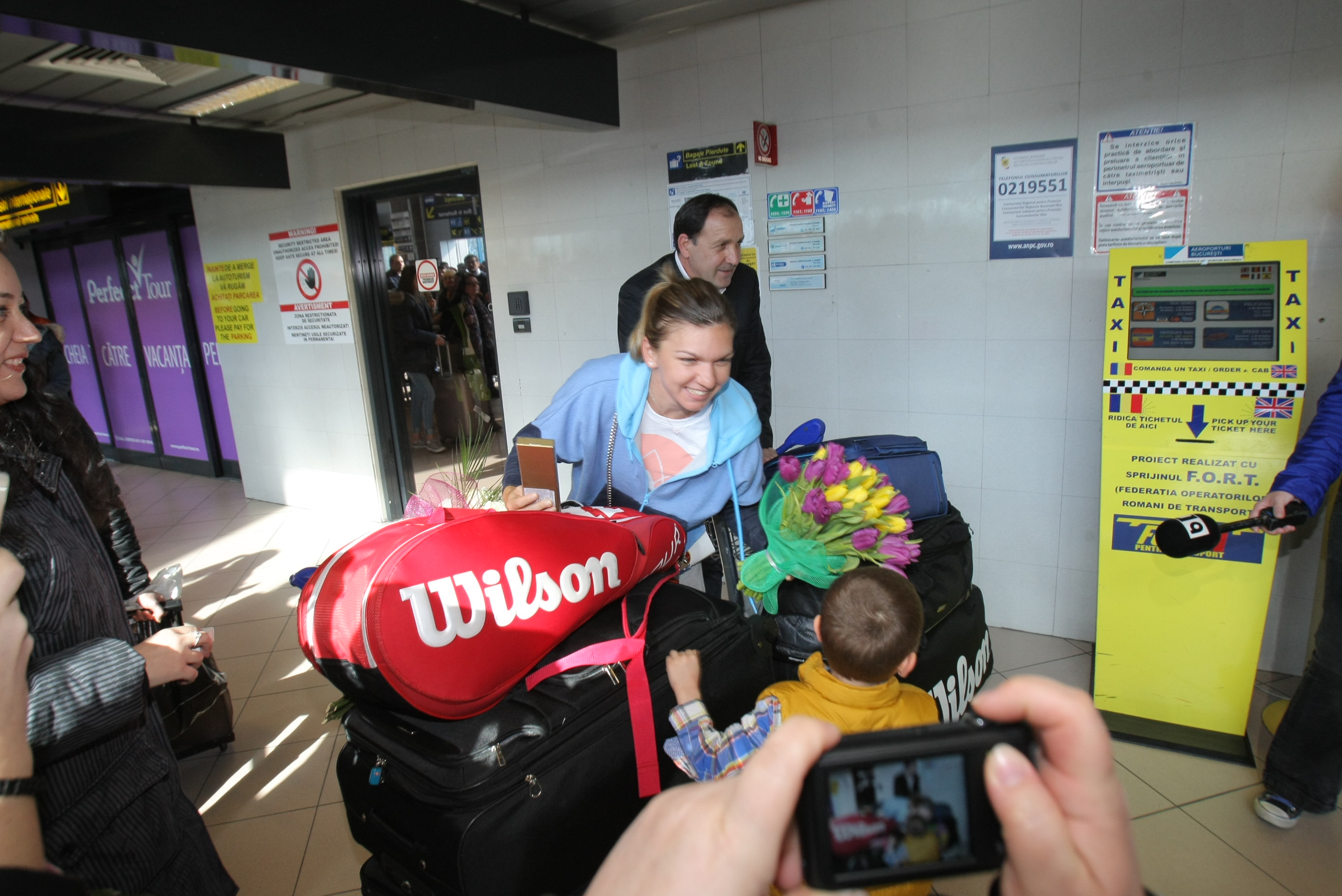 Simona Halep s-a întors acasă, dar nu va evolua cu Canada / GALERIE FOTO