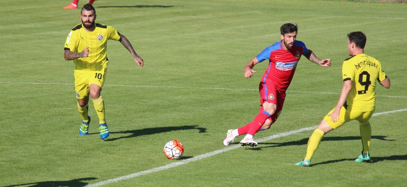 Amical, Steaua - Dinamo Zagreb. Roș-albaștrii au făcut egal cu campioana Croației. Hamroun a nimerit bara / GALERIE FOTO