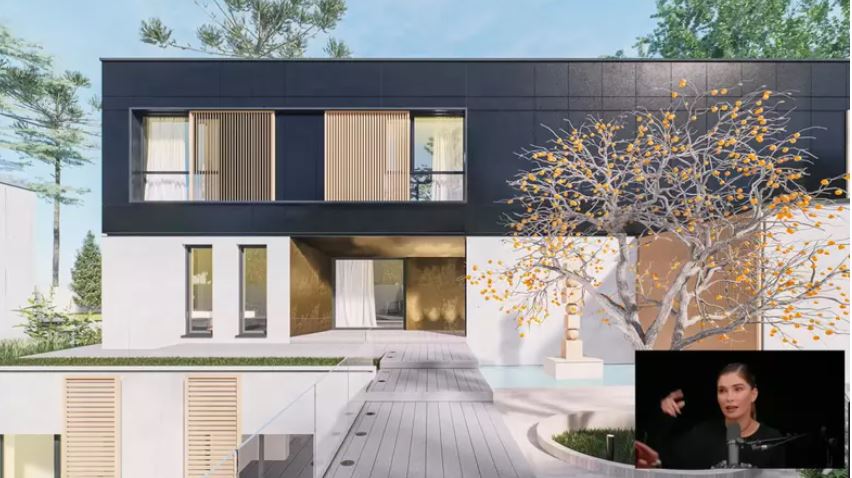 Imagini din casa de lux în care locuiește Alina Pușcaș. Doar în filme mai vezi așa ceva