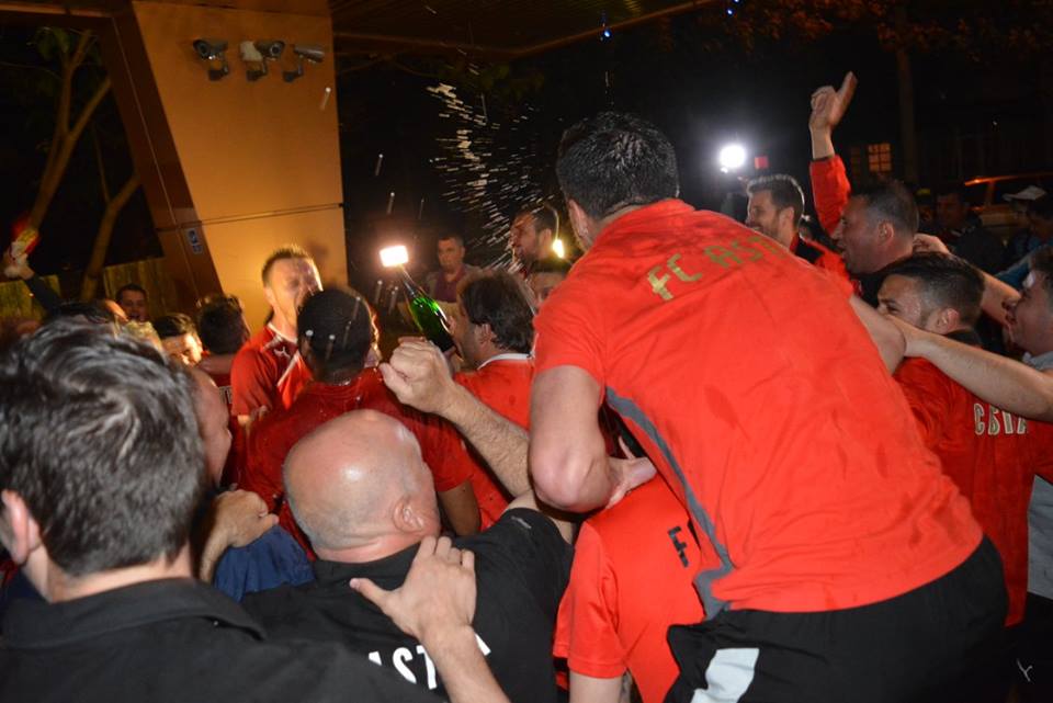 A început fiesta la Giurgiu! Prima reacție a lui Șumudică: ”Este extraordinar! Am practicat cel mai frumos fotbal” FOTO&VIDEO