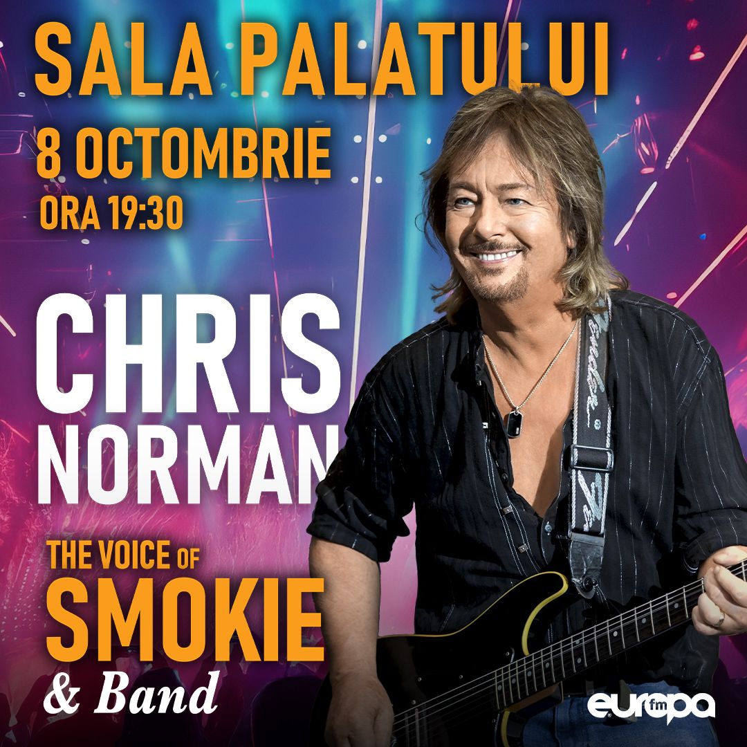 Chris Norman, “The Voice of Smokie”, revine la București. Când este concertul și cât costă biletele. „Publicul vostru are o căldură aparte”