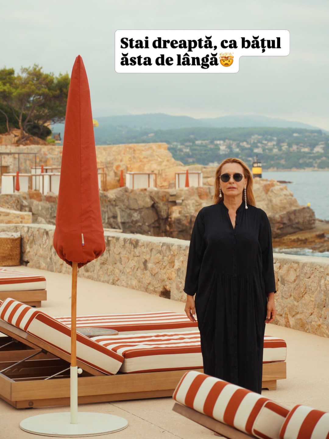 Andreea Esca, imagini virale de la mare. Ce spune vedeta despre înălțimea ei