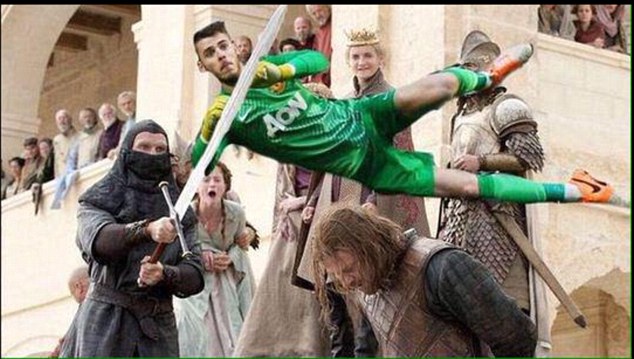 Cu cine l-au comparat fanii pe incredibilul David De Gea? / GALERIE FOTO