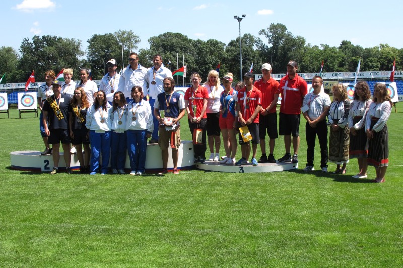 România a cucerit 3 medalii de bronz la European Grand Prix-ul de tir cu arcul / FOTO&VIDEO