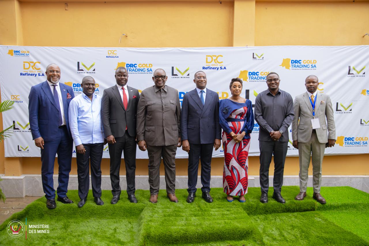 The facility was inaugurated by key government ministers, marking a significant development for the DRC's mining sector. (MinMinesRDC/X)