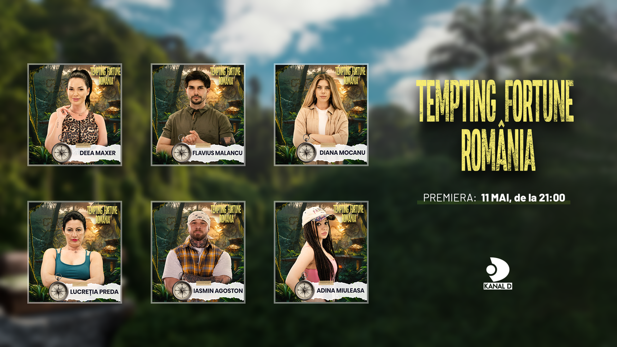 În ce zile va fi difuzată emisiunea „Tempting Fortune România” la Kanal D. Show-ul prezentat de Zoli Toth debutează pe 11 mai 2025