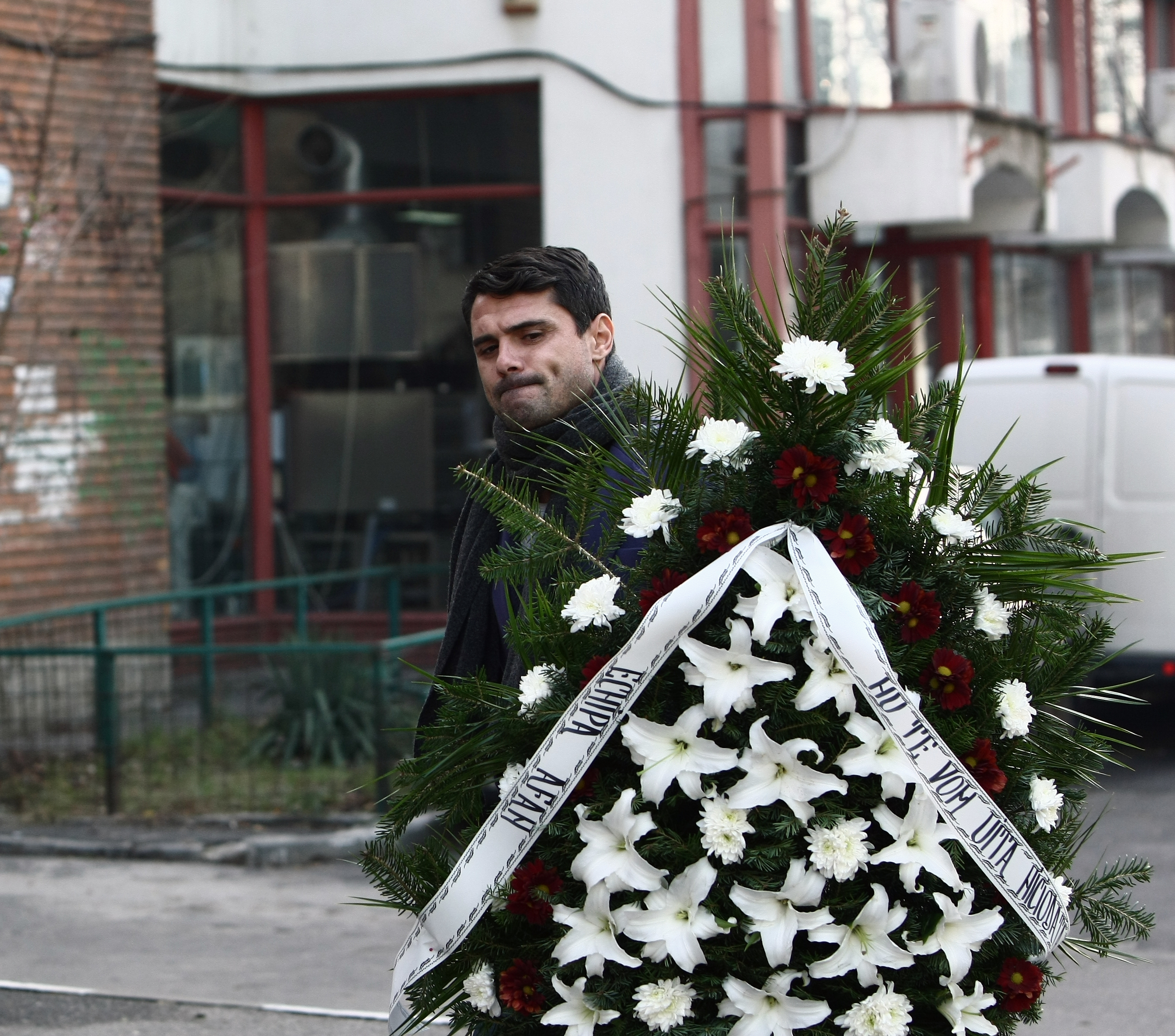 A MURIT NAE MANEA / Ultimul omagiu pentru ”Mutu” / GALERIE FOTO 