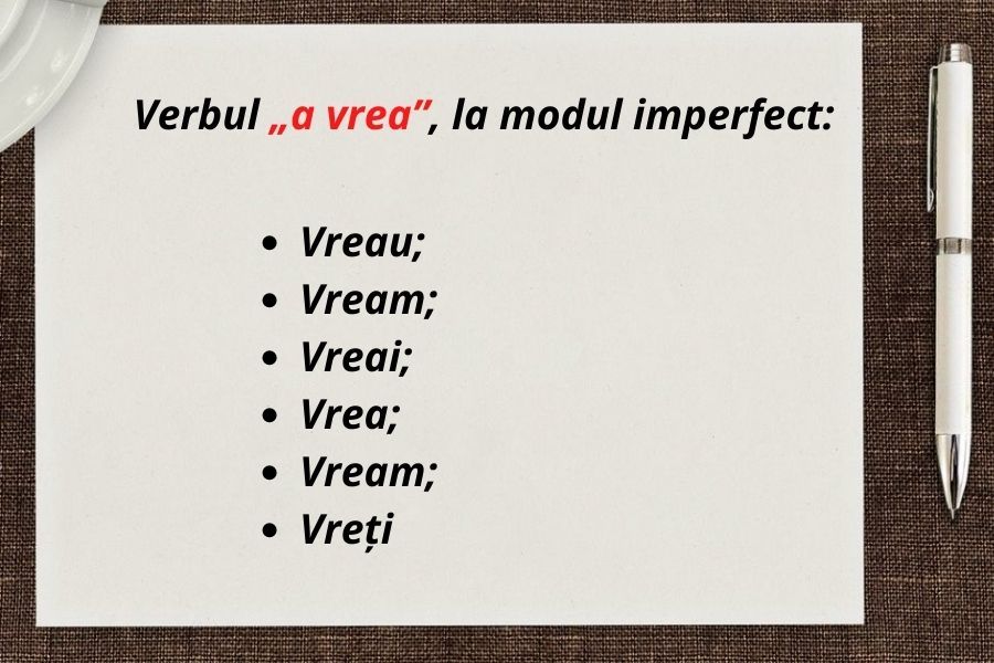 Voiam sau vroiam - Cum se scrie corect?
