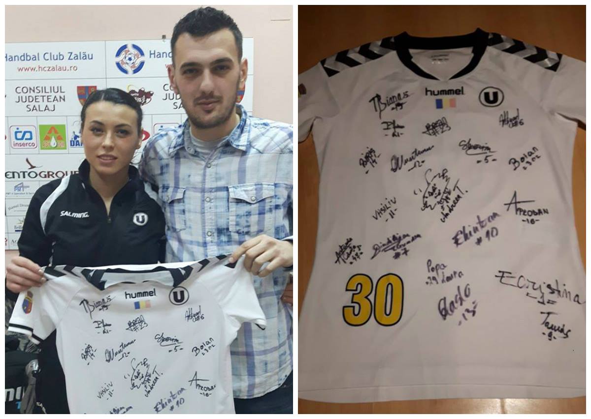 Tricoul Cristinei Neagu a fost licitat pentru 2.000 de lei. Licitația continuă. Care sunt obiectele de licitat pentru Memorialul ”Radu Gog”