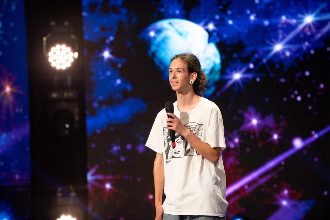 Daniel Popescu, moment spectaculos pe scena talentelor! Tânărul de 18 ani s-a autoproclamat cel mai bun skater. Reacția lui Mihai Bobonete