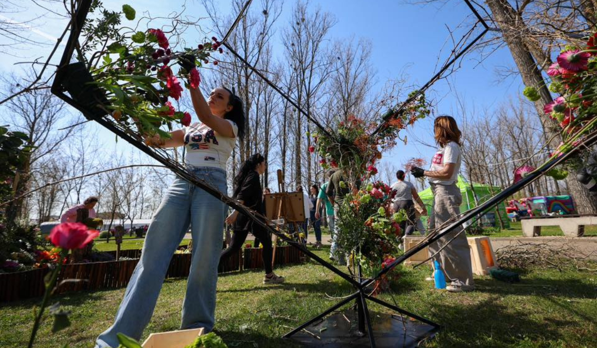 Începe Simfonia Lalelelor 2026 la Pitești: primele imagini cu florile spectaculoase de la cea de-a 49-a ediție