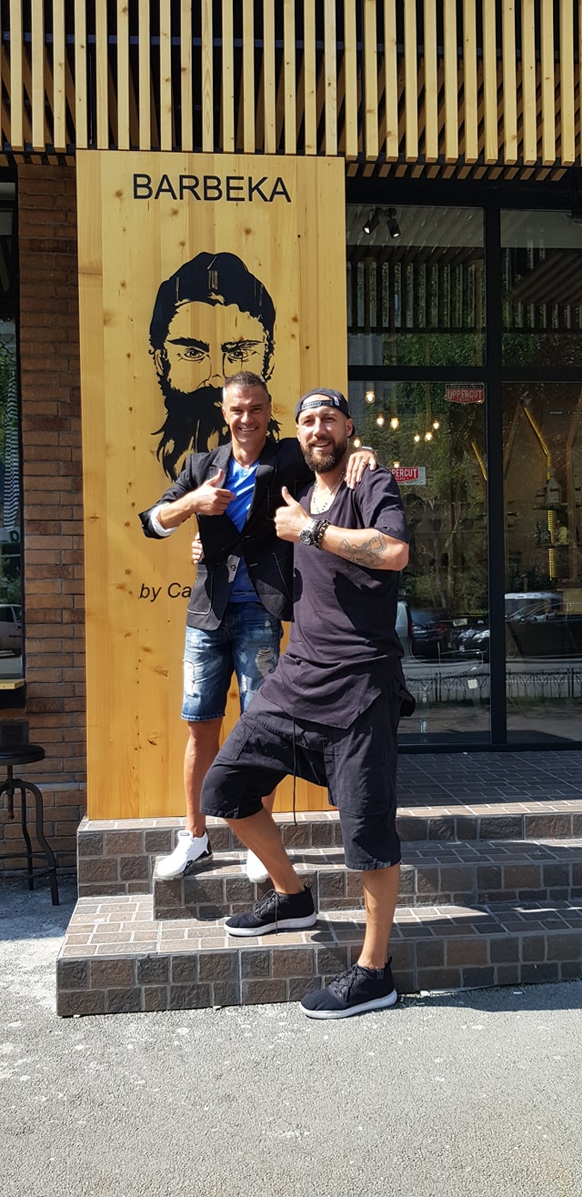 Clienți de lux la barbershopul fostului baschetbalist Cătălin Burlacu: Mutu, Pancu, Budescu, Doroftei