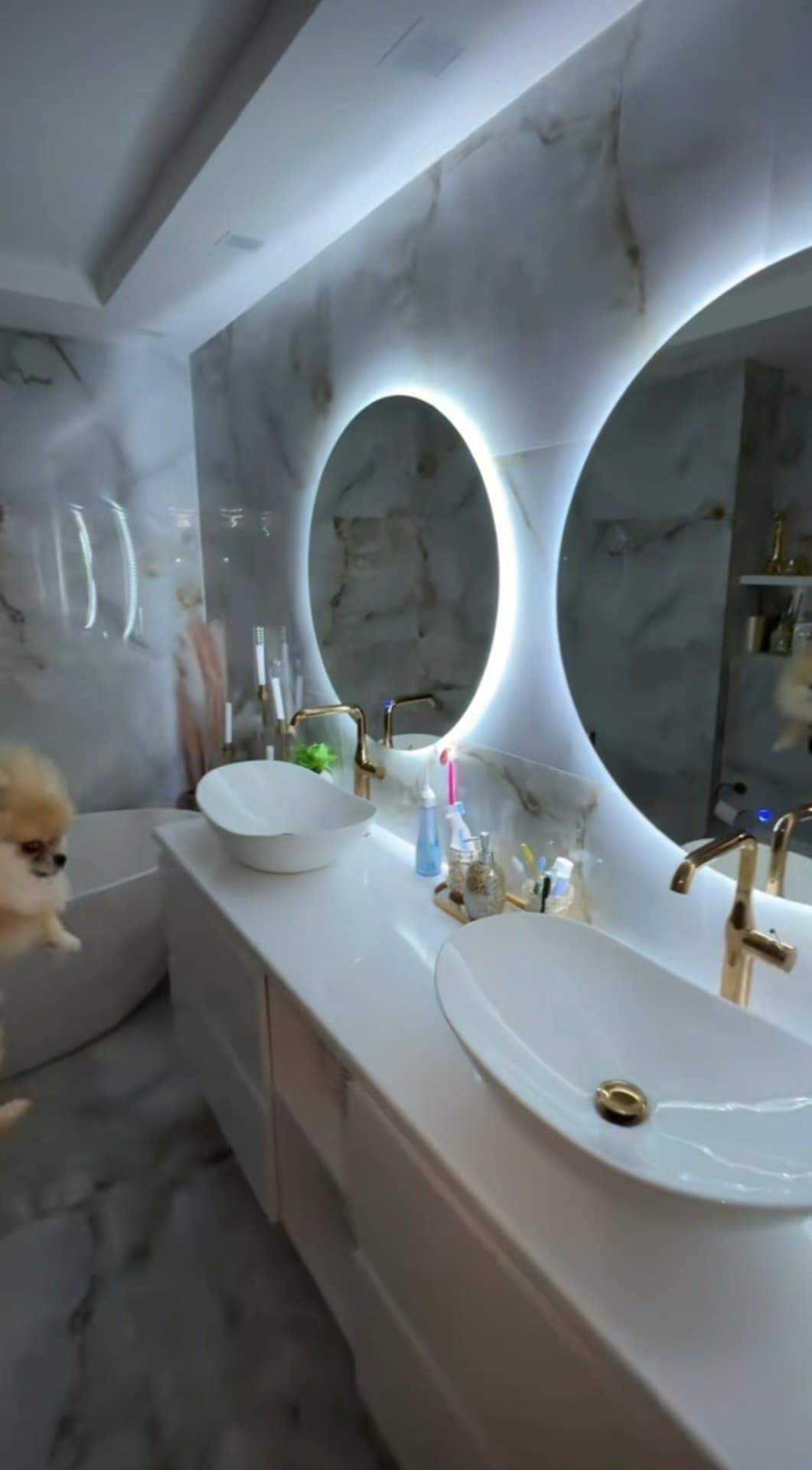 Imagini din casa de lux a Biancăi Drăgușanu. Detaliul din baie care a atras atenția fanilor