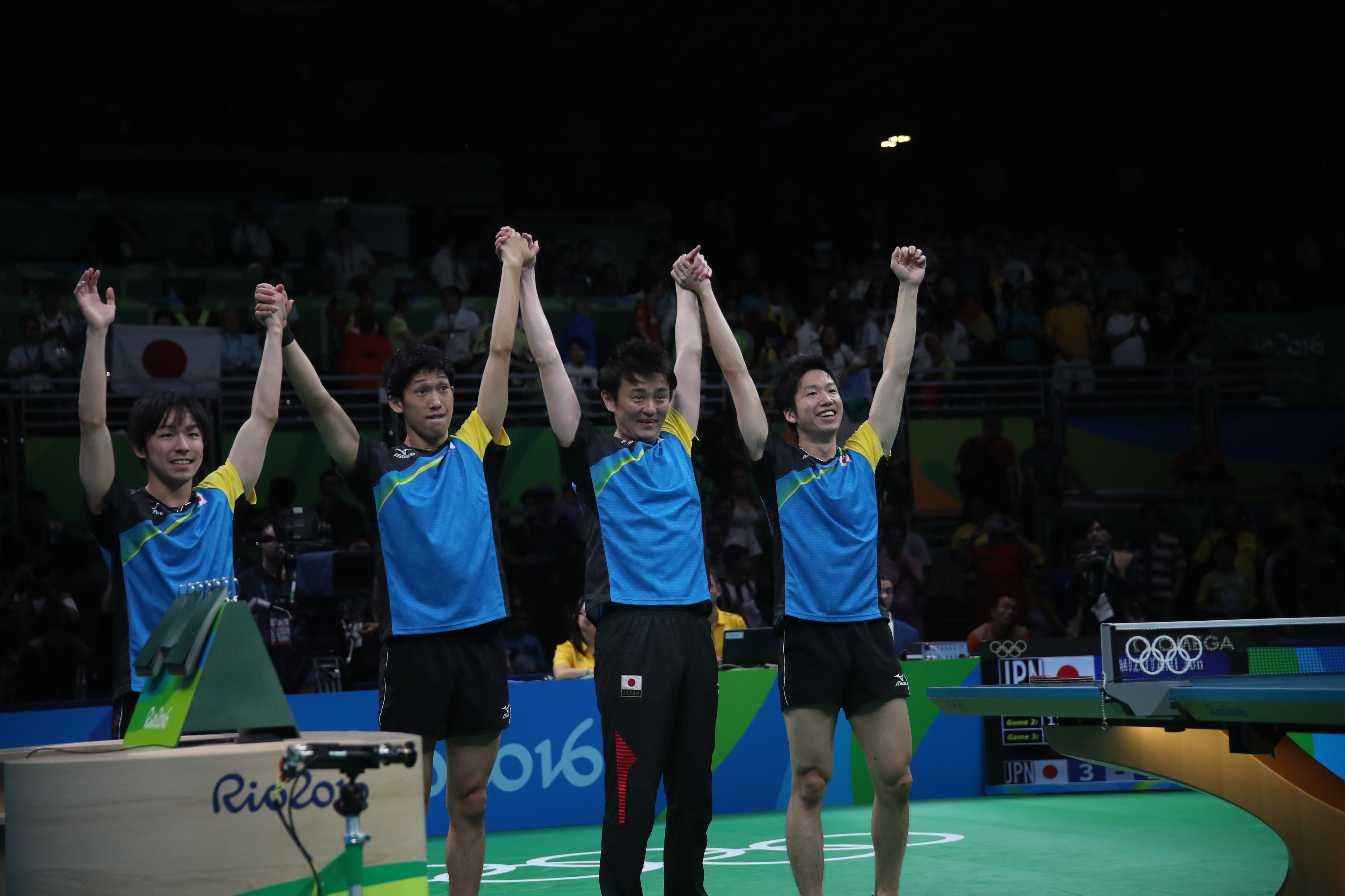Jocurile Olimpice. Chinezii i-au învins pe japonezi în finala pe echipe și au câștigat și au luat toate medaliile de aur la tenis de masă / VIDEO