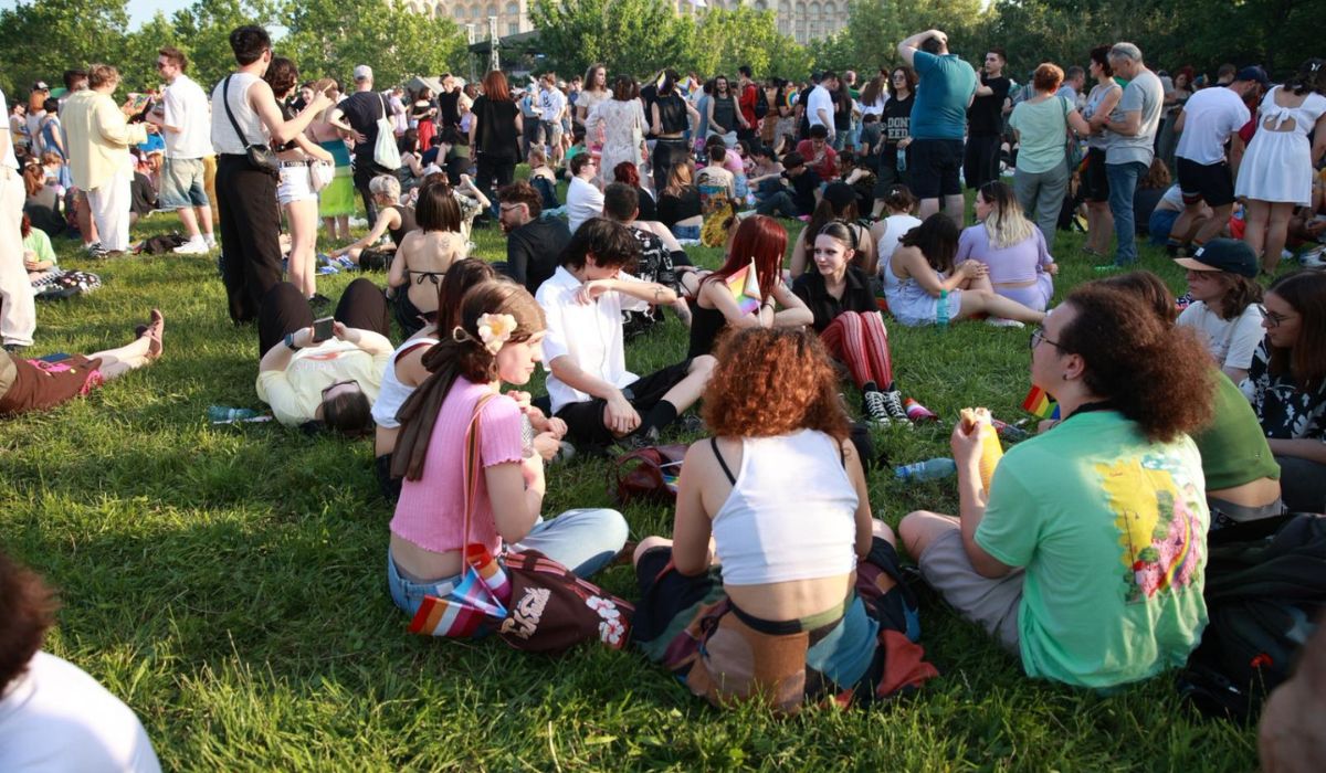 Bucharest Pride 2025. Număr record de participanți la ediția care marchează 20 de ani de la primul marș LGBTQIA+ din România