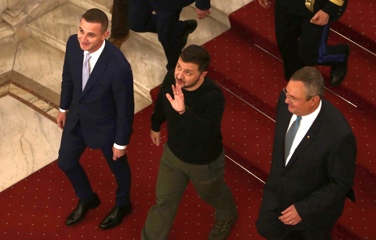 Zelenski, vizită în România. Președintele ucrainean a mers la Cotroceni, la Parlament și la Guvern