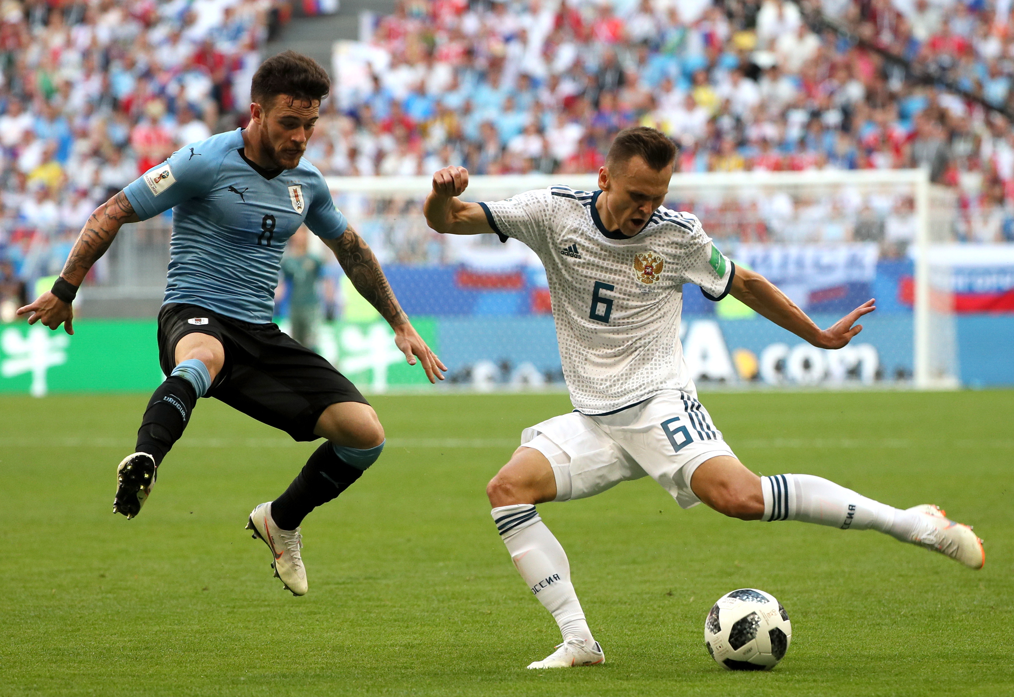 Rusia - Uruguay 0-3, în grupa A de la Campionatul Mondial de fotbal Rusia 2018. Sud-americanii, pe val | FOTO&VIDEO
