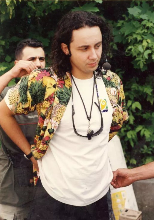 Imagini rare cu Cătălin Măruță având părul lung. Andra a recunoscut că nu l-a plăcut la început
