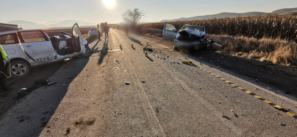 Şase oameni, transportați la spital în urma unui accident în Covasna. Una dintre victime, preluată de elicopterul SMURD