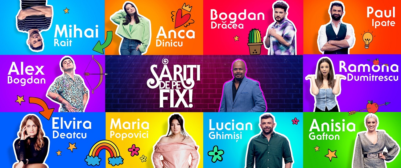 Cabral face dezvăluiri din culisele emisiunii „Săriți de pe fix!”. Încep filmările sezonului 2 : „Lista de invitați este cel puțin la fel de surprinzătoare”