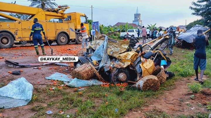 6 killed in fatal collision on Accra-Kumasi Highway