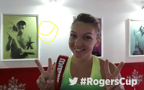 Comentatorii străini sunt șocați de numărul mare de români care o încurajează pe Simona Halep în Canada: ^”Este cea mai iubită jucătoare de tenis a lumii”! GALERIE FOTO