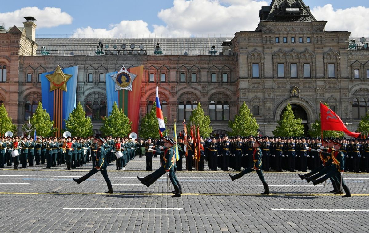 Imagini de la parada de Ziua Victoriei de la Moscova. A fost una dintre cele mai scurte din istoria recentă a Rusiei. FOTO