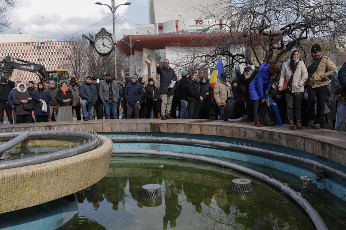 Amenzi de 29.950 de lei după protestul antirestricții din București la care a fost și senatoarea Diana Șoșoacă